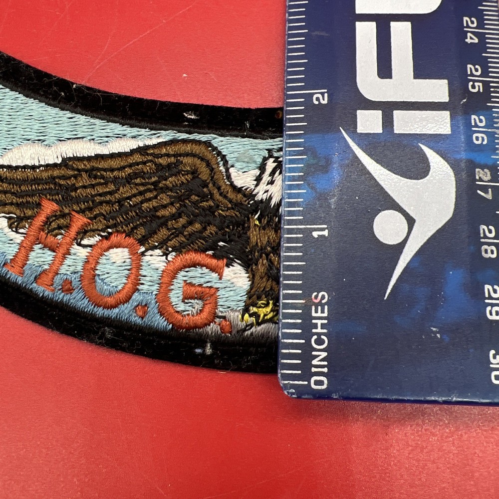Harley Davidson Vintage HOG 1988 Patch Eagle for Jacket Vest