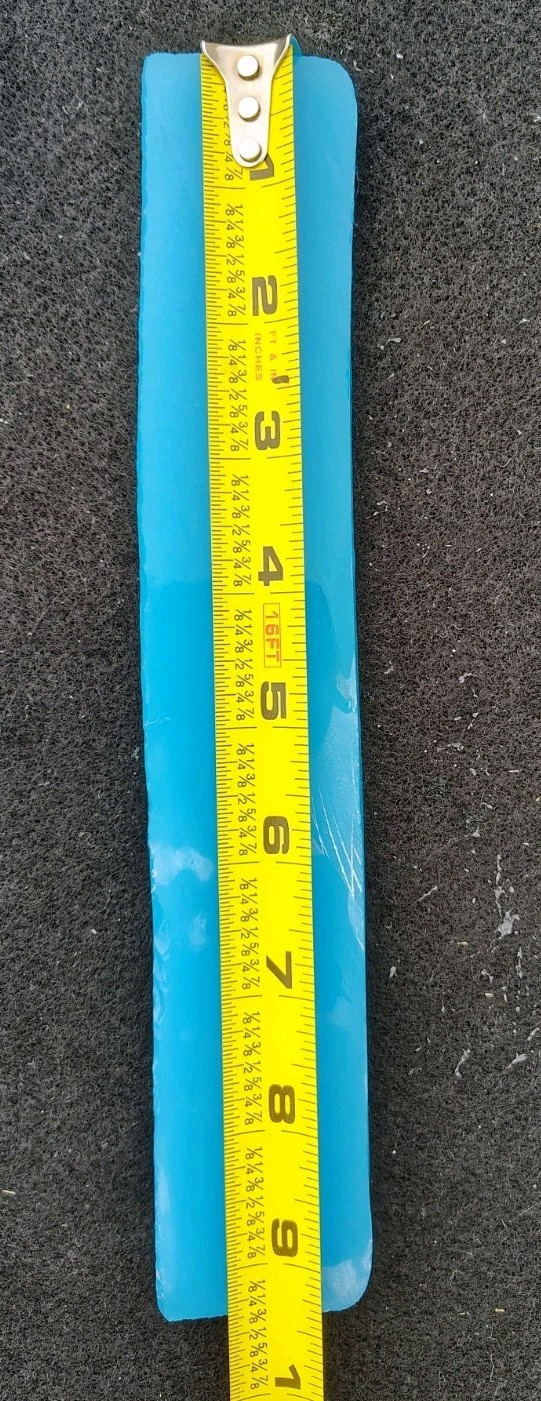 Glass Slab Sky Blue Tiffany Blue Cabochon Bead Flint Knapping Display