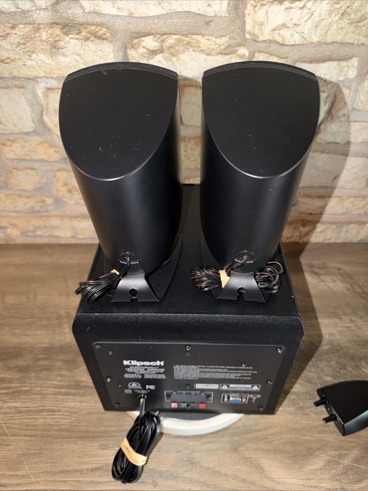 Klipsch ProMedia 2.1 THX® Certified Computer Speaker System. Video!
