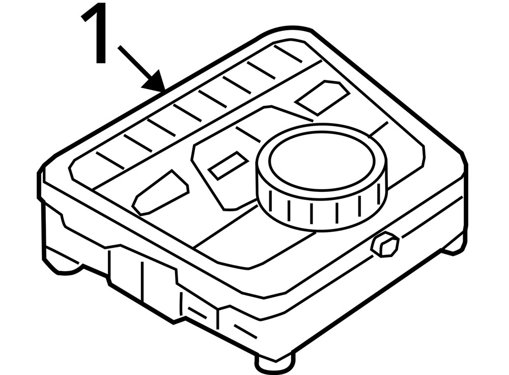 CONSOLE MTD CONTROLLER OEM 17-19 A4 AUDI 1YR WRNTY