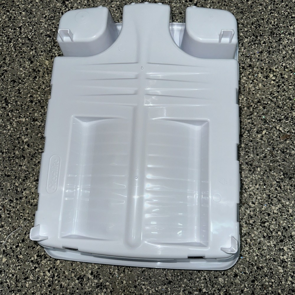 Sterilite 06218006 Sink Dish Rack Drainer, White