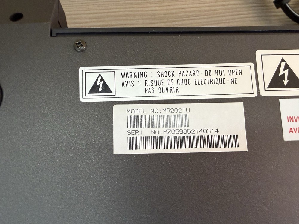 Working Marantz MR-2021U CD Player & Remote