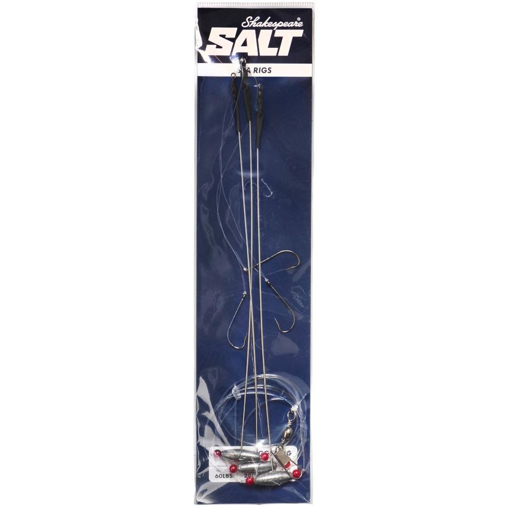 Shakespeare Salt Bottom Hugger Rig Size 6 3 Hook