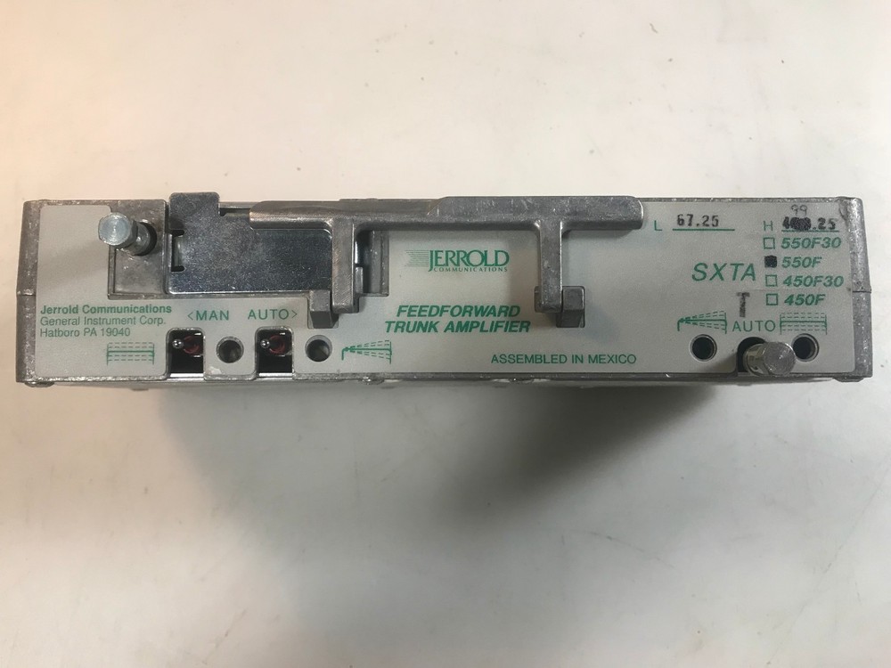 Jerrold SXTA550F Trunk Amplfier