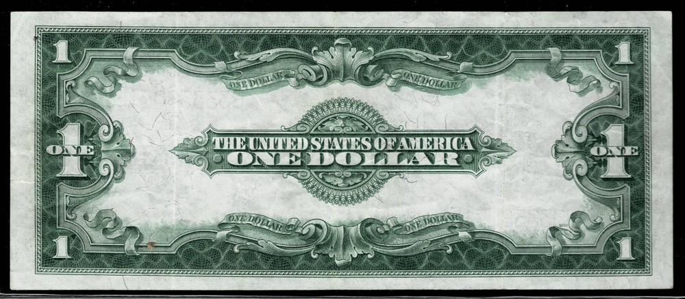 1923 $1 LARGE SIZE SILVER CERTIFICATE NOTE~33338071 EXTREMELY FINE