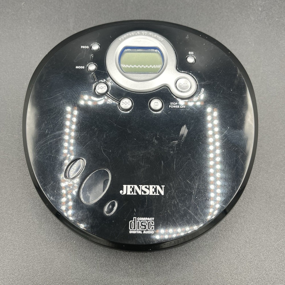 Jensen CD-60 Portable CD Player: Tested & Working!