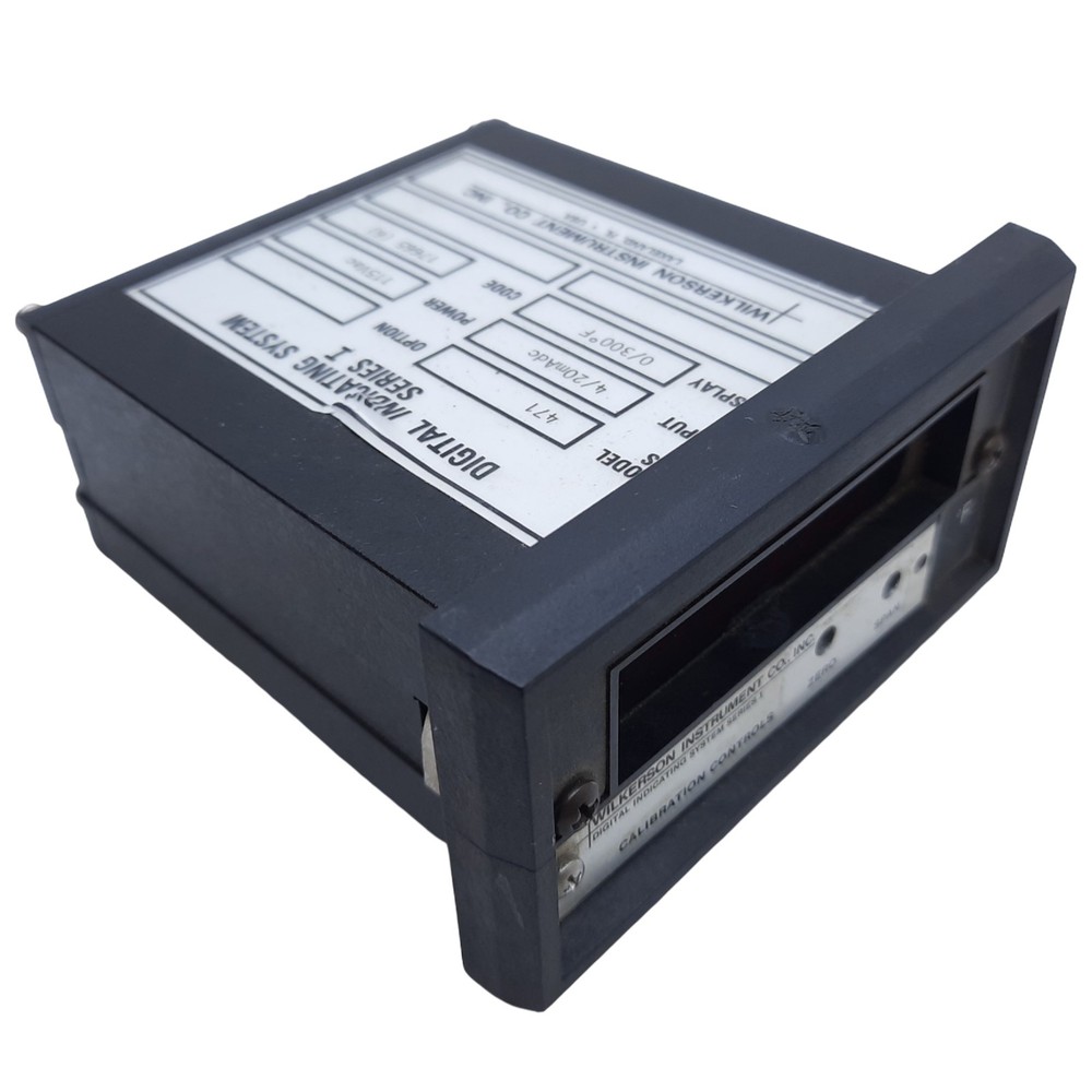 Wilkerson DIS471 DC Input Process Indicator, Input 4/20mAdc, 115V AC
