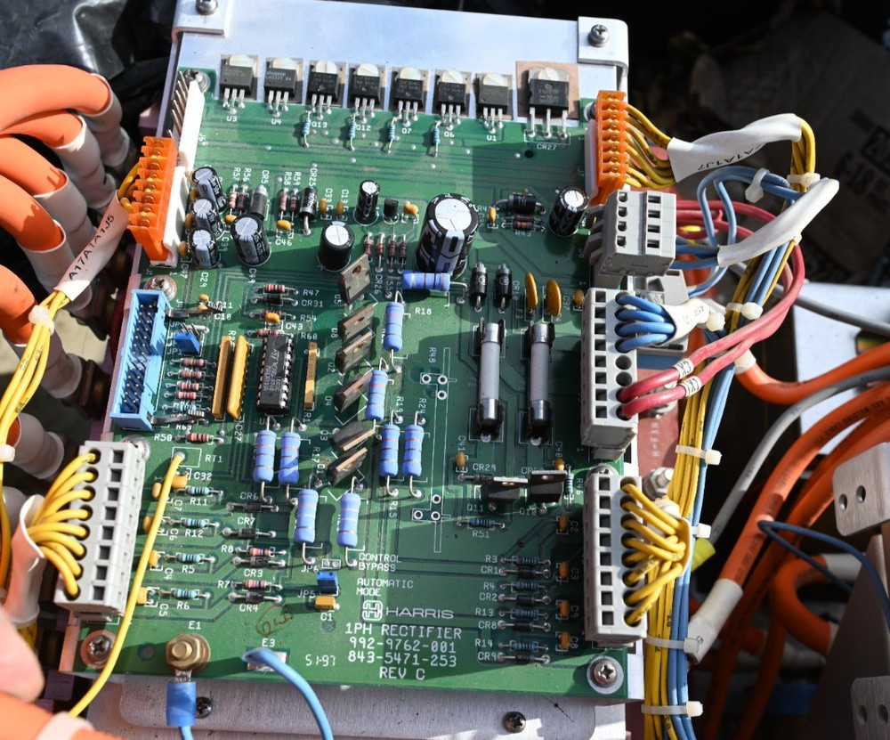 HARRIS fm TRANSMITTER Platinum Z5 POWER SUPPLY 992-9762-001 rectifier