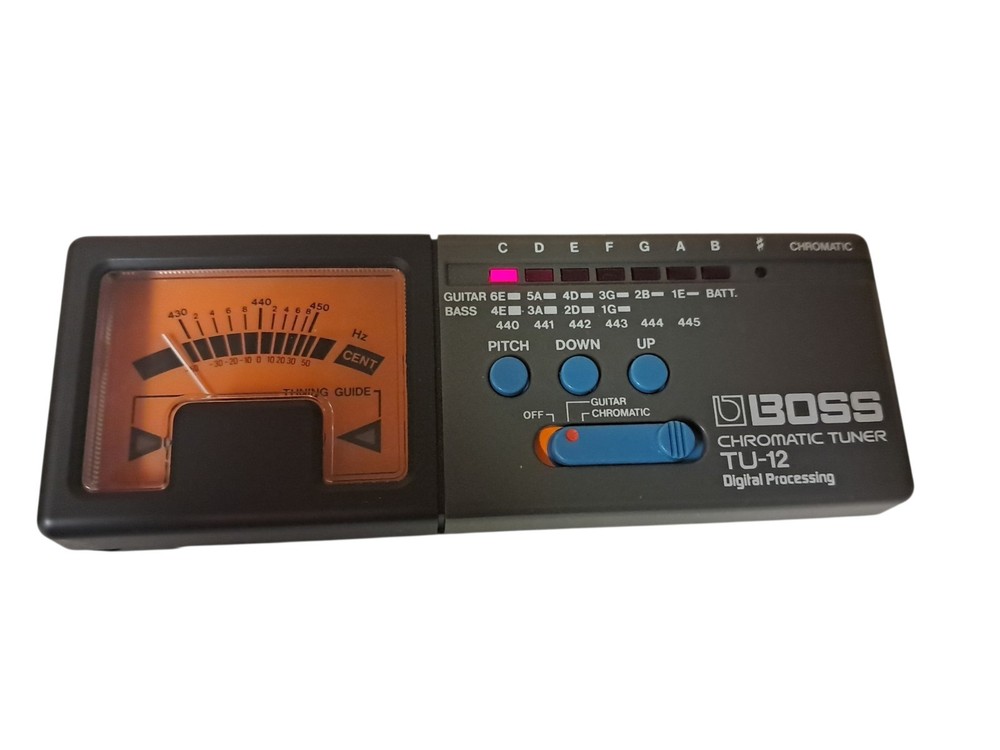 Boss Chromatic Tuner TU-12 Digital Processing Multi Instrument Tuner