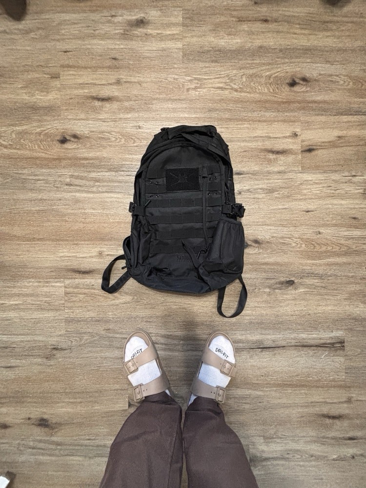 Black Samurai Tactical Hanzo Day Pack Backpack