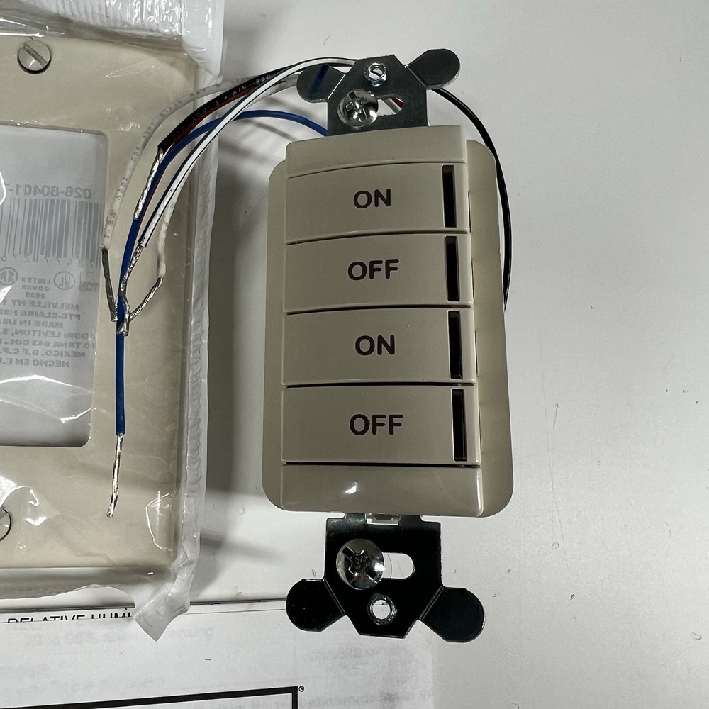 Acuity Controls Sensor Switch SPODM 2P 2SA AL Switchpod Interface Wall Station