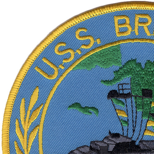 USS Brister DER-327 Destroyer Escort Radar Picket Ship Patch
