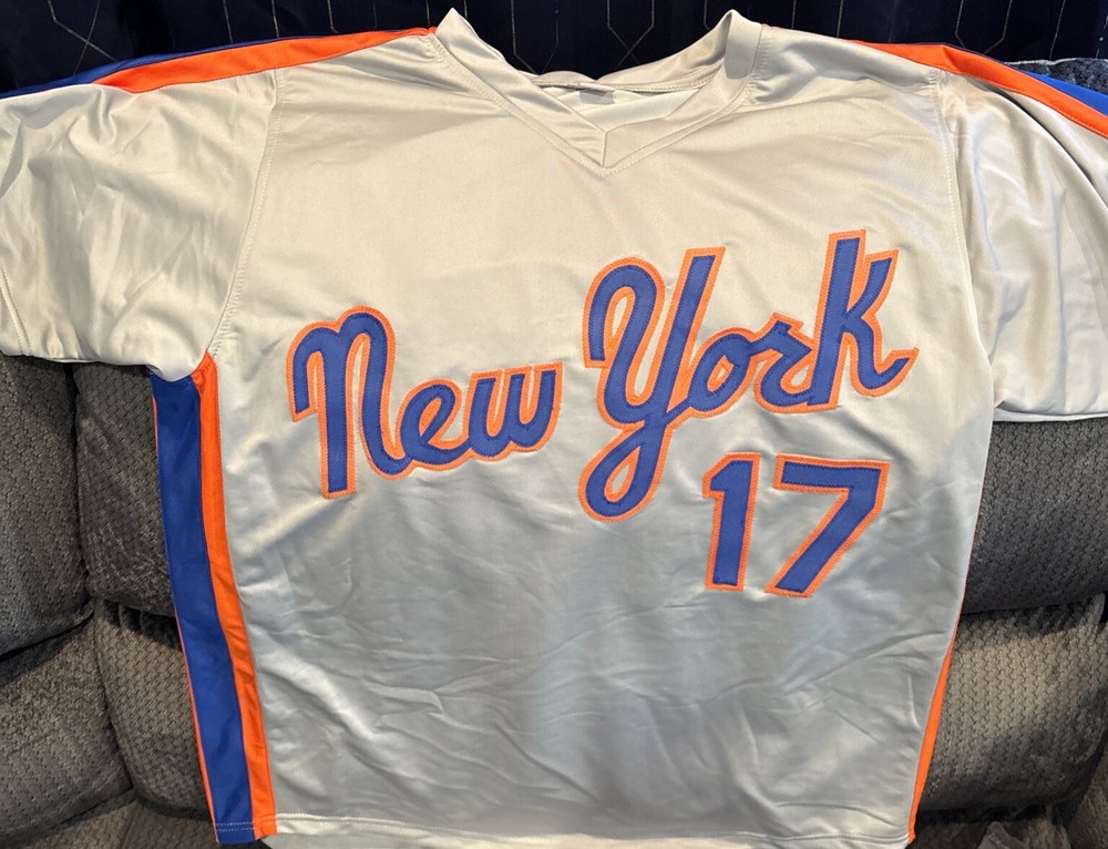 Keith Hernandez Signed Auto Autograph Replica Mets Jersey JSA COA Authentic