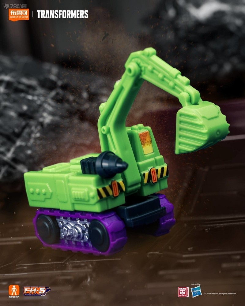 Blokees Transformers Defender Combination Devastator 6 Vehicles No Combiner Kit