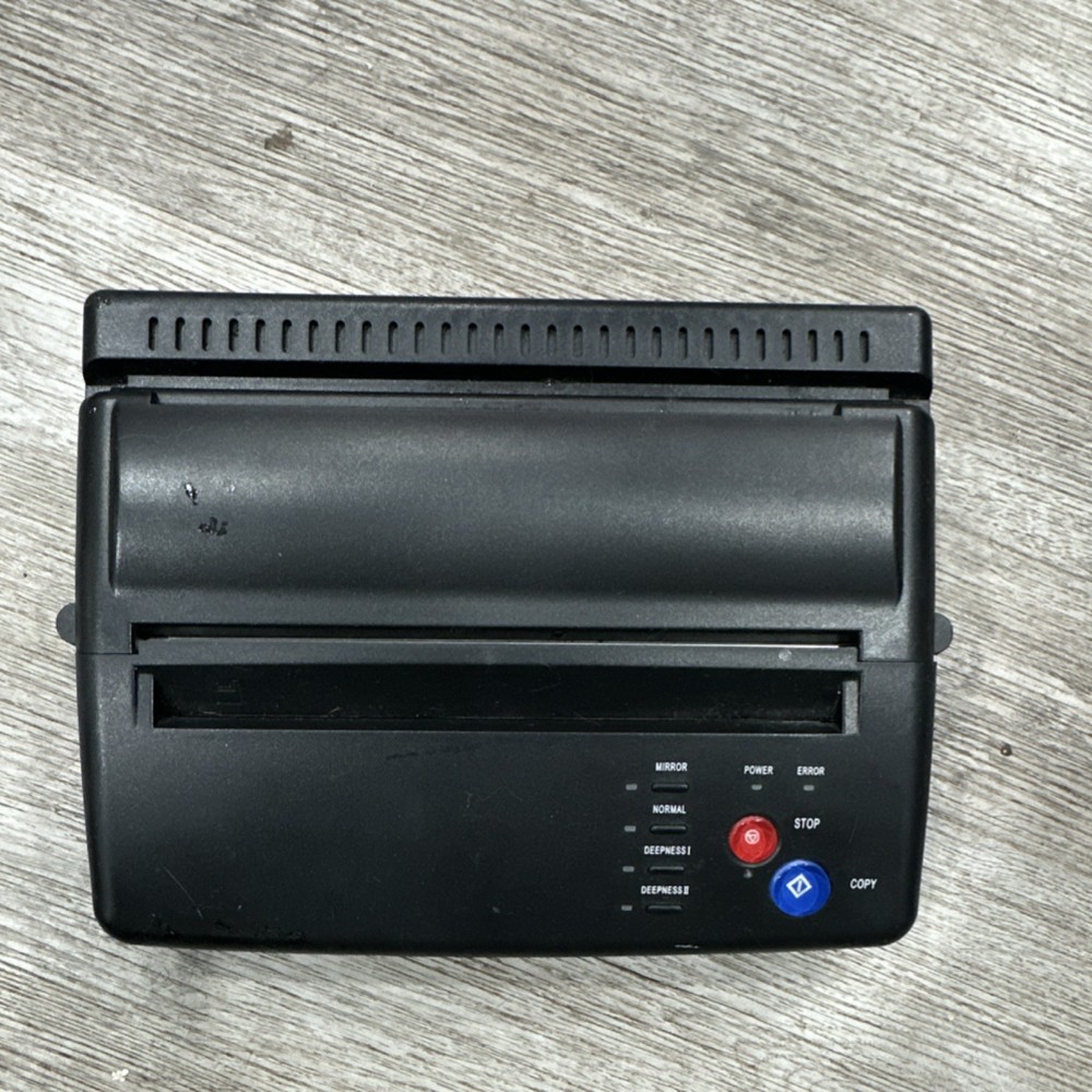 Thermal Copier Printable Tattoo Stencil Machine Rectangular ATS- for parts only