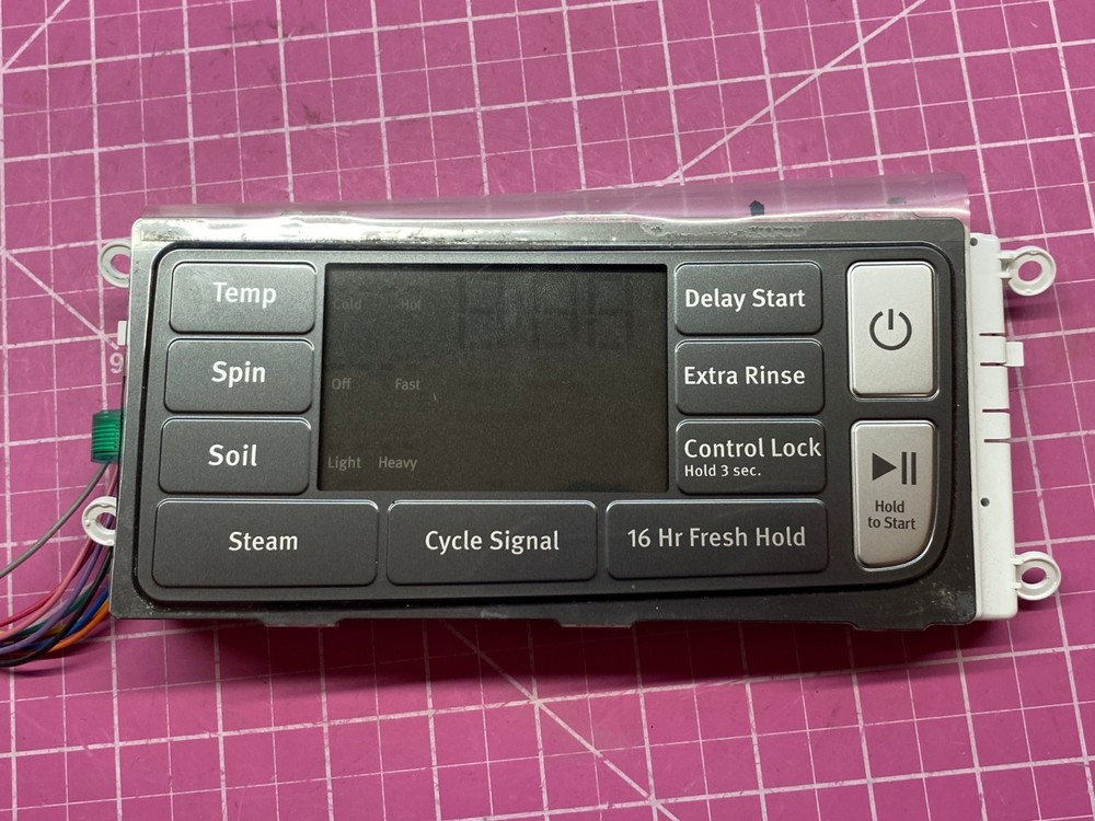 Maytag Washer Interface Control Board P# W11186265