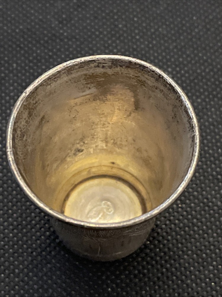Silver Russian Shot Cup 1.5” Hallmarked