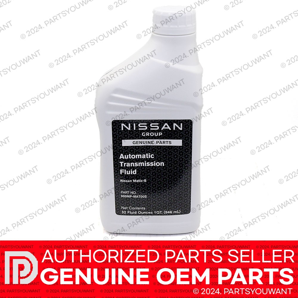 5 PACK GENUINE Nissan OEM Matic-S ATF Automatic Transmission Fluid 999MP-MAT00S