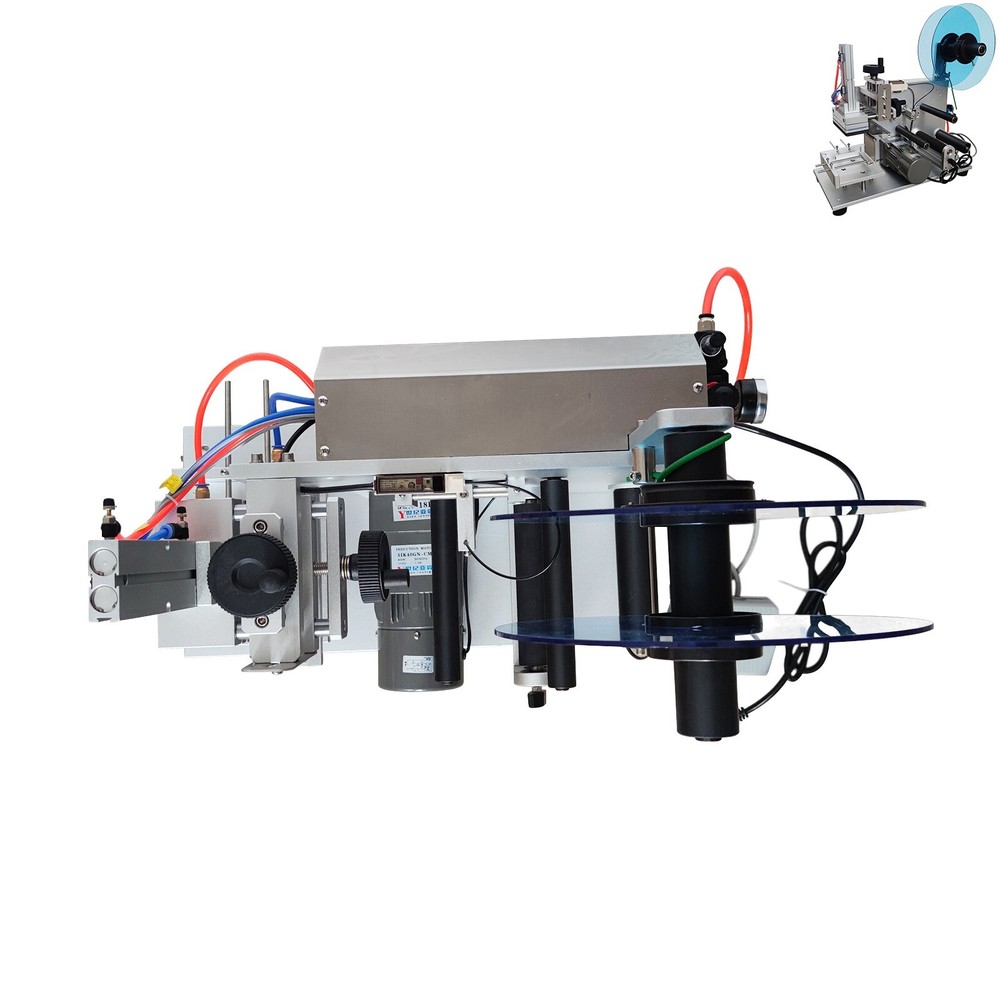 LT-60 Bottle Label Applicator Semi-Automatic Flat Surface Labeler Labeling Machi