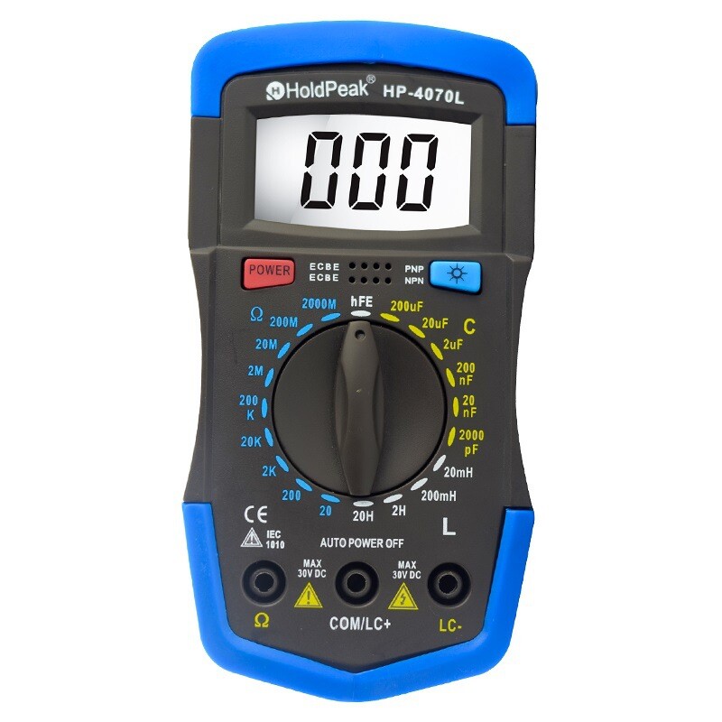 RLC Meter Inductance Capacitance Resistance Multimeter Ohm Inductor CAP Tester