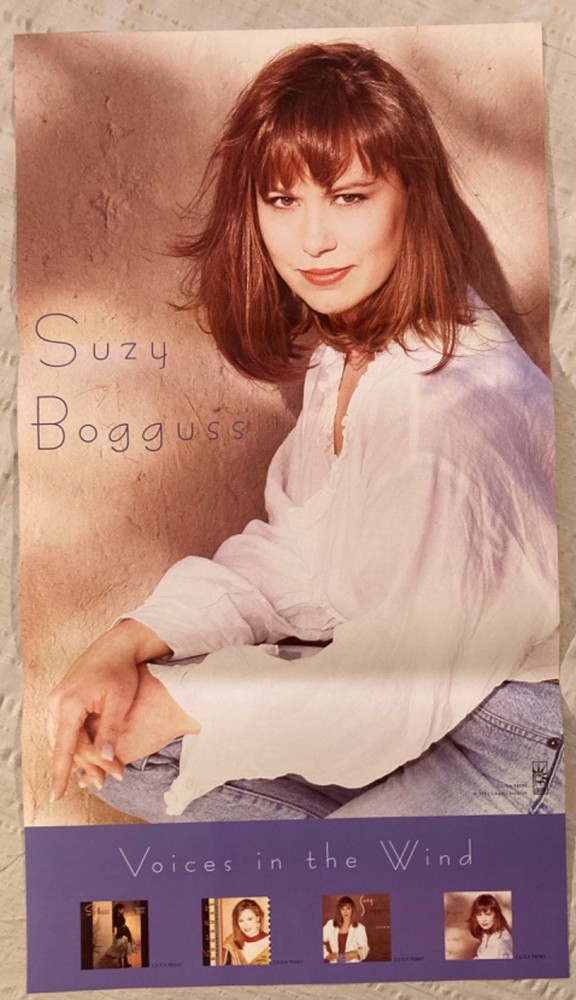 Suzy Bogguss 1992 Promo Poster Voices In The Wind With Album Catalog Q