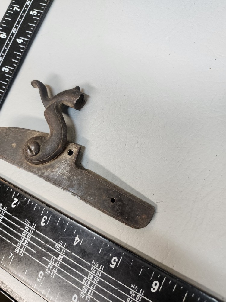 19th Percussion Lockplate Hammer Engraved Ornate a