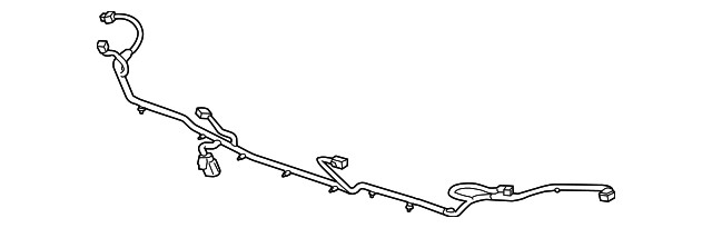 Genuine GM Front Object Alarm Sensor Wiring Harness 23362180