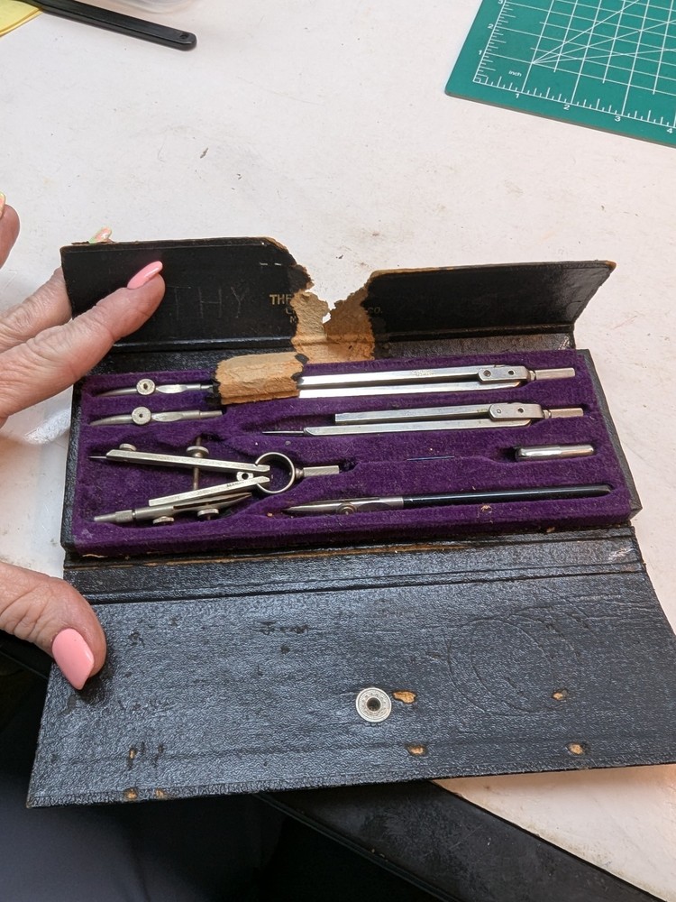 Mechanical Drawing Drafting Tool Set Graf-Apsco Made in Germany