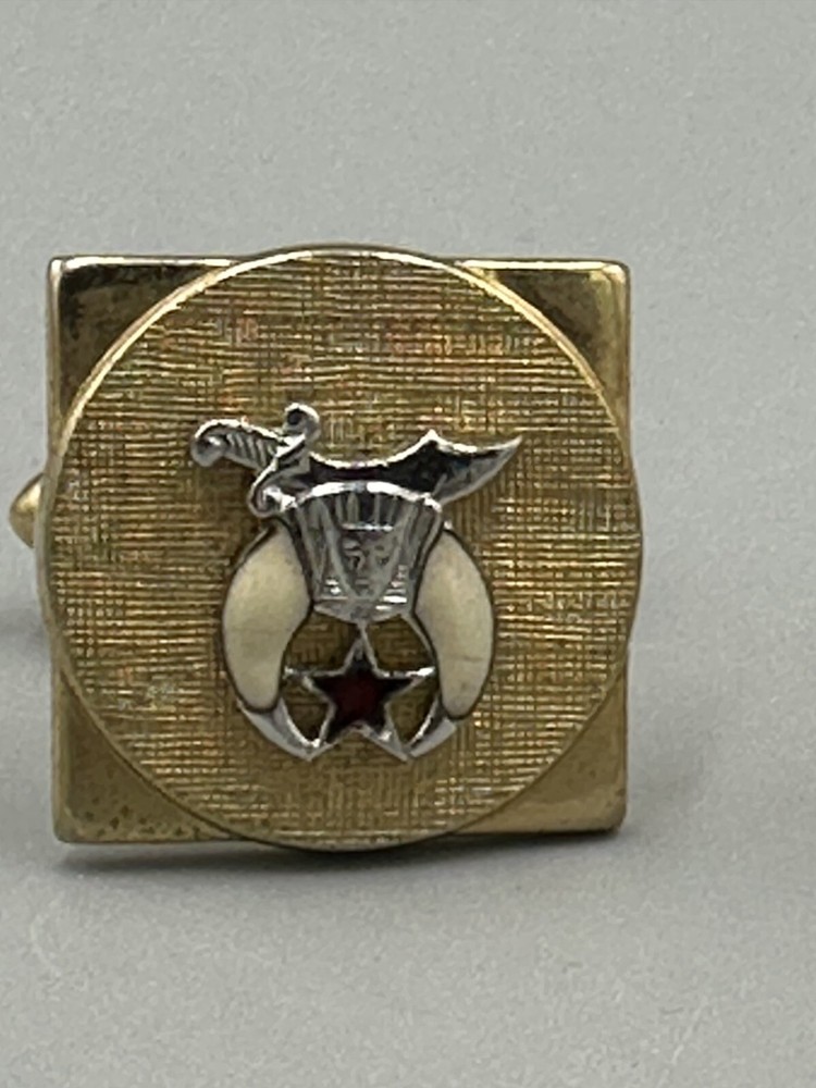 Vintage SHRINER Masonic Swank CUFFLINKS