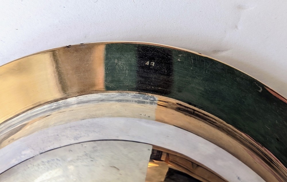 Barker Ellis England Antique Silverplate Lidded Dish Engraved Flowers Rococo