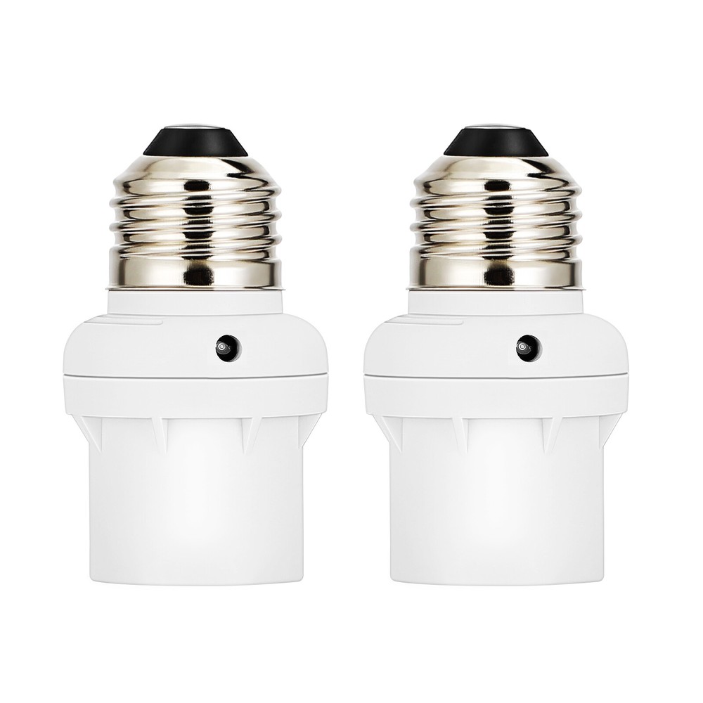 DEWENWILS Dusk to Dawn Light Bulb Socket Light Sensor Socket for Light Fixtures