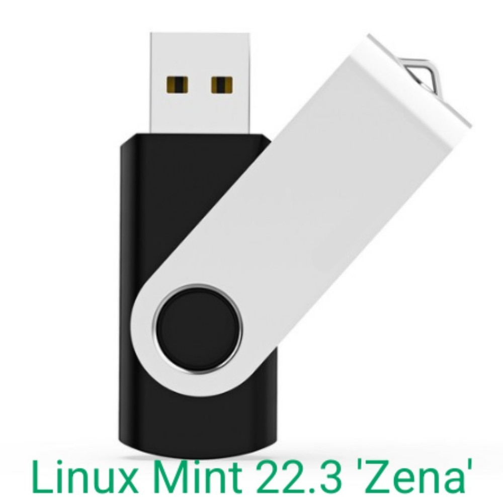 Linux Mint 22.3 'Zena' Bootable USB Drive
