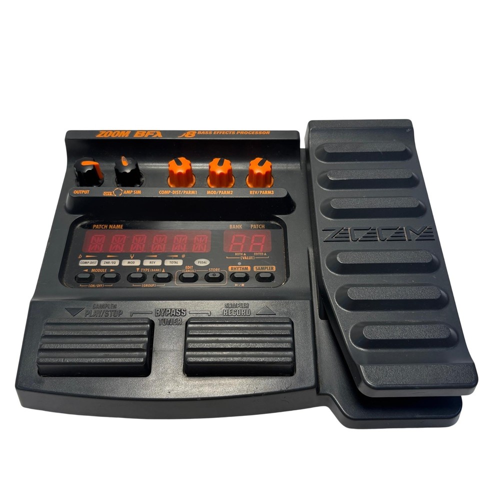Zoom BFX-708 Bass Effects Processor Pedal
