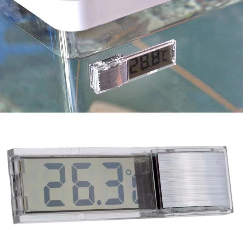 Aquarium Thermometer 3D LED Digital Temperature Meter