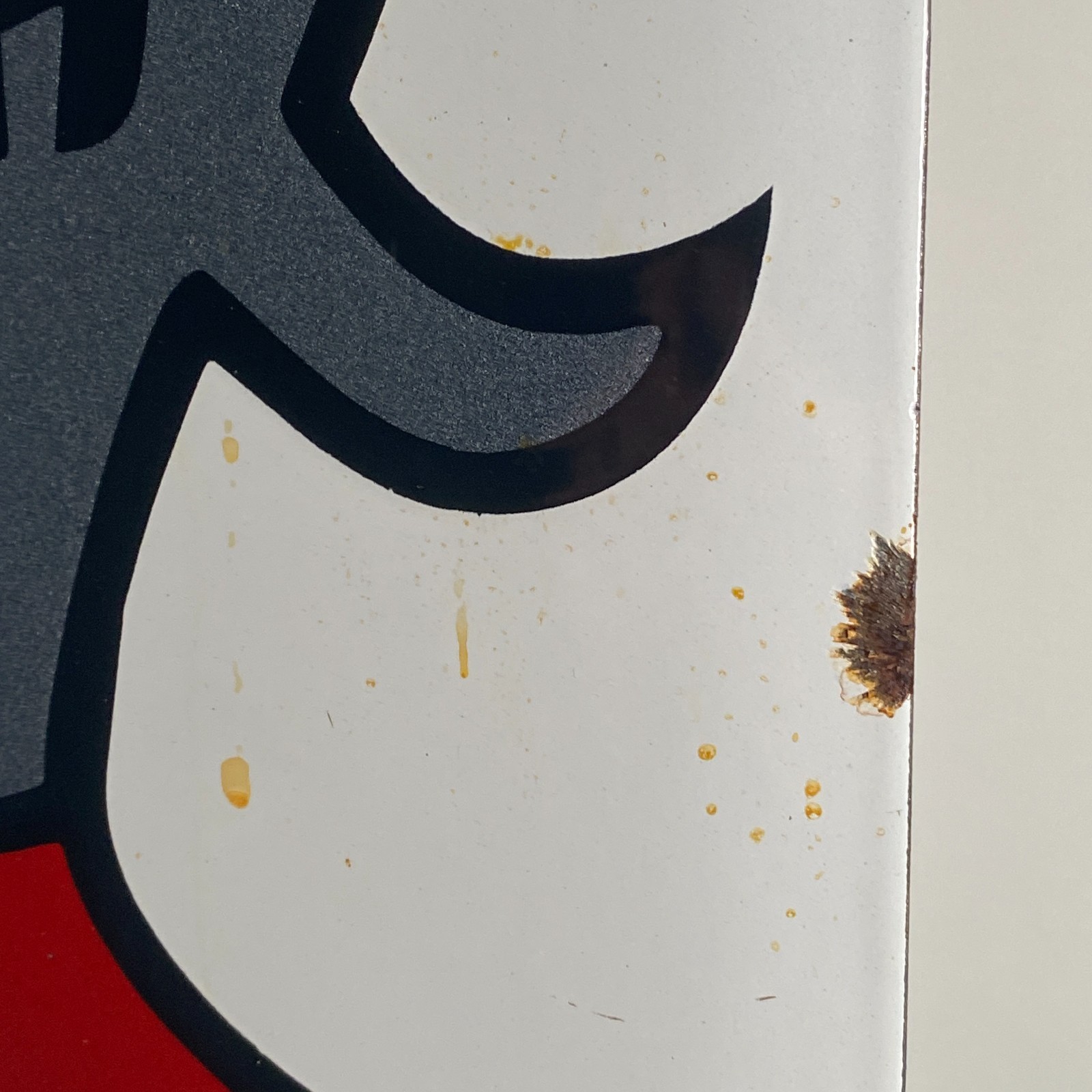 Cagiva Enamel Sign - 60x40cm (23.6x15.7") - Nice Retro Motorcycle Garage Signage