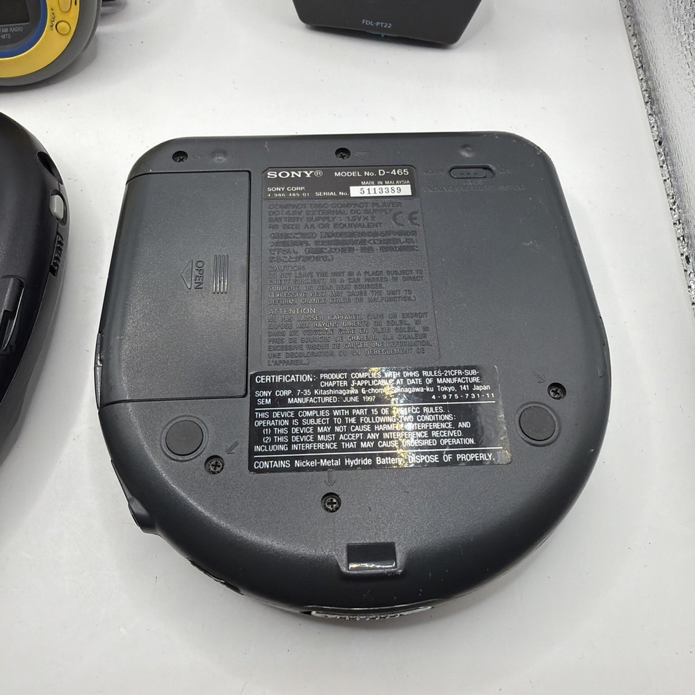 Sony Discman & Walkman Lot