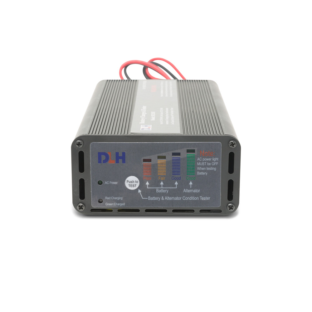 18 Amp Panel Mount Battery Charger with Tester - D1218T
