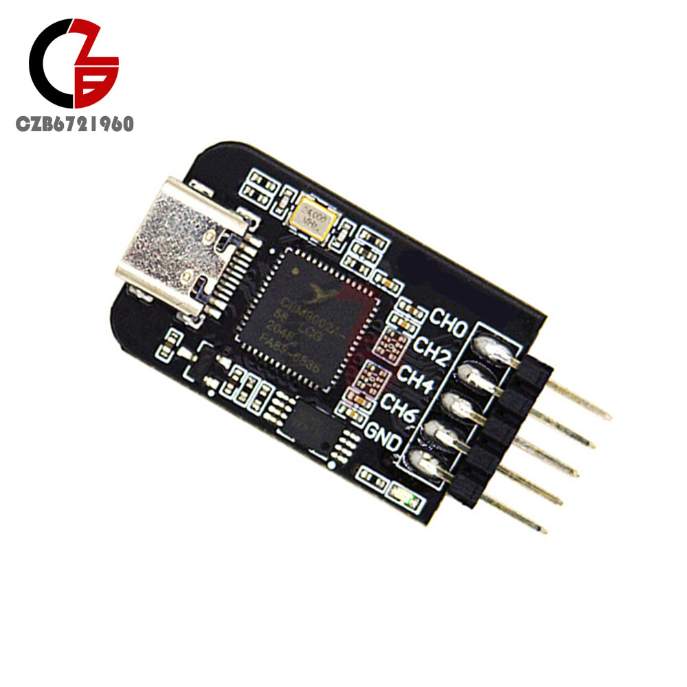 Mini Logic Analyzer Type C MCU Arm FPGA Debugging Tool 24m Sampling 8-Channels