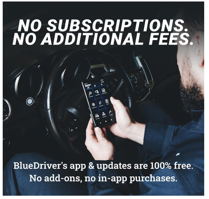 BlueDriver Bluetooth Pro OBD2 Scan Tool for iPhone & Android