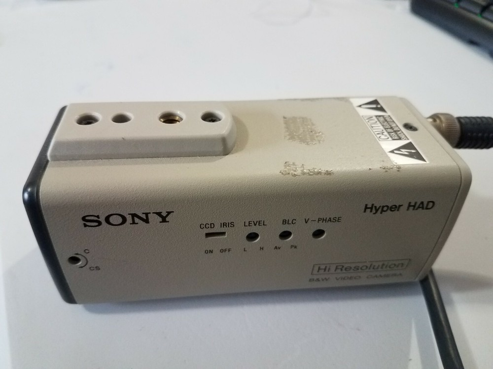 Sony Hyperhad B&W Video Camera