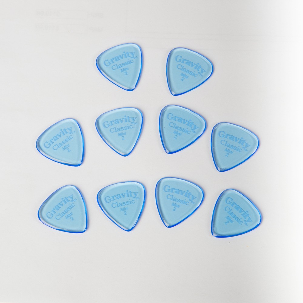 Gravity Picks Classic - Mini, 2mm 10-Pack
