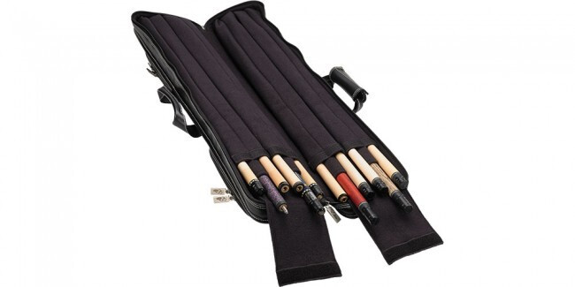 Elite Vintage ECVS48 4x8 Pool Cue Case - Grey