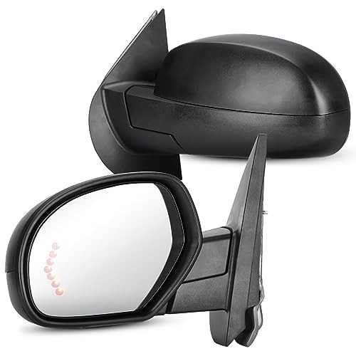 Towing Mirrors Rear View Mirrors fit for 2007-2013 Chevy Avalanche Silverado