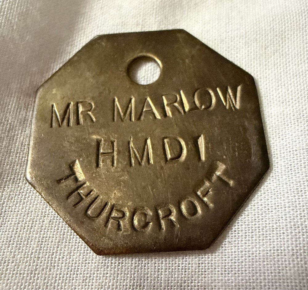 Thurcroft Colliery HMDI - Miners Brass Check - Mining Interest