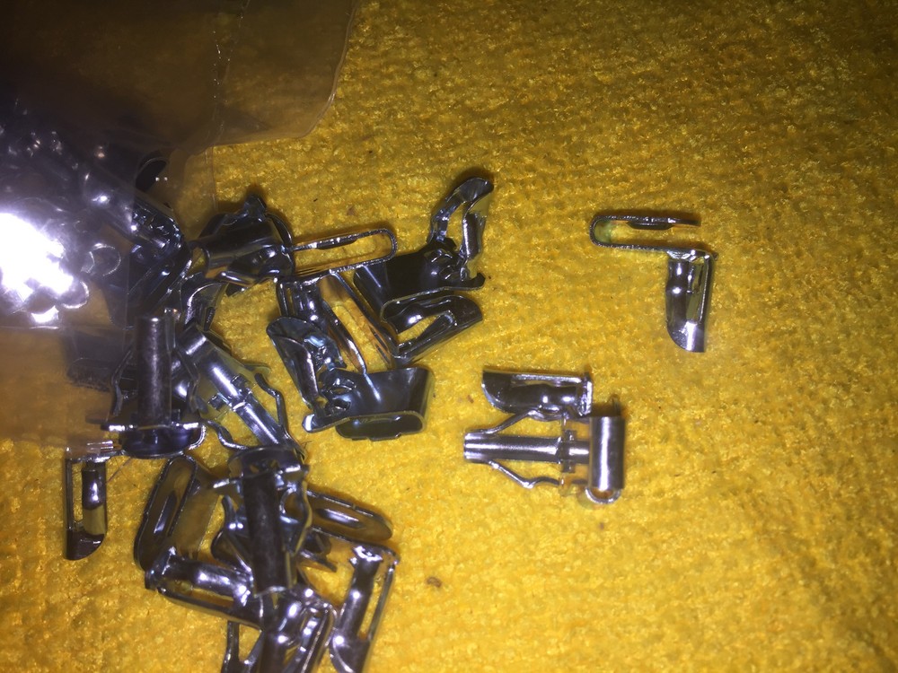 VW Beetle Fastback Karmann Squareback Super Beetle Door Sill Panel Clips x50