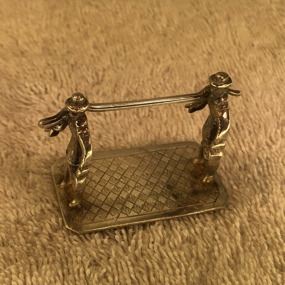 Dutch Solid Silver Miniature
