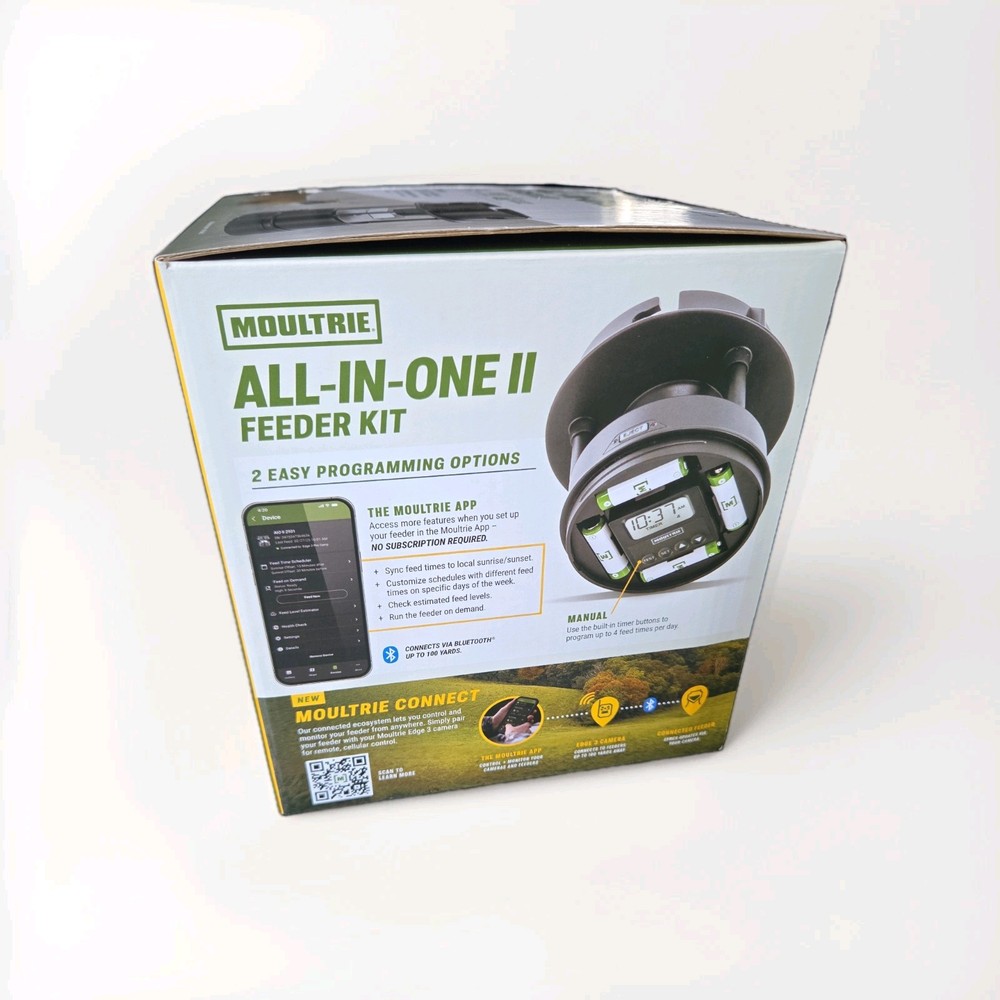Moultrie All-in-One II Deer Feeder Kit - Quicklock Adapter Compatable