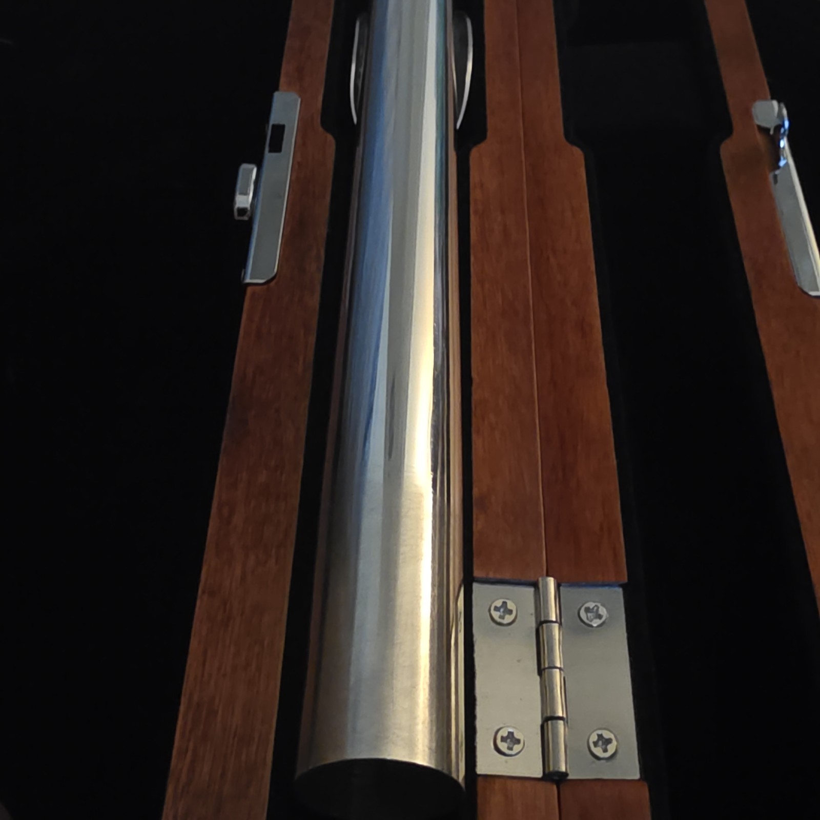 Chris McKenna Sterling Silver Flute Headjoint Engraved Lip .014 Thinwall