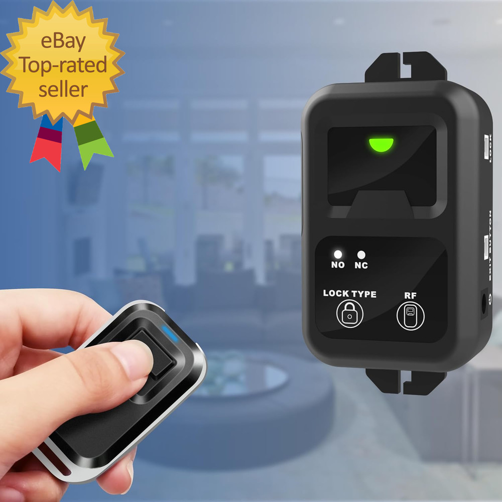 Access Control Electric Strike Door Lock Fail-Secure Kit System with Remote