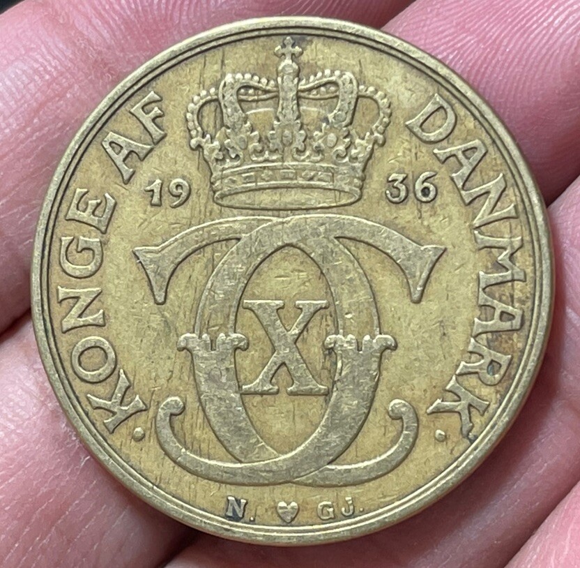 Denmark 2 Coins Lot